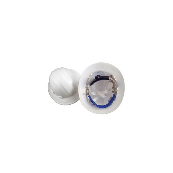 Bon 84-536 Hard Hat, Full Brim, White W/Ratchet